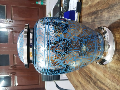 Brass Domtop Cremation Urn Funeral