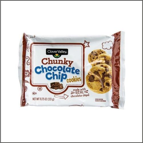 Choco-chunk Cookies - Soft Round Biscuits Packed in Strong Box | Handmade, Rich Chocolate & Fruity Flavor with Sweet Taste, Perfect Family Snack
