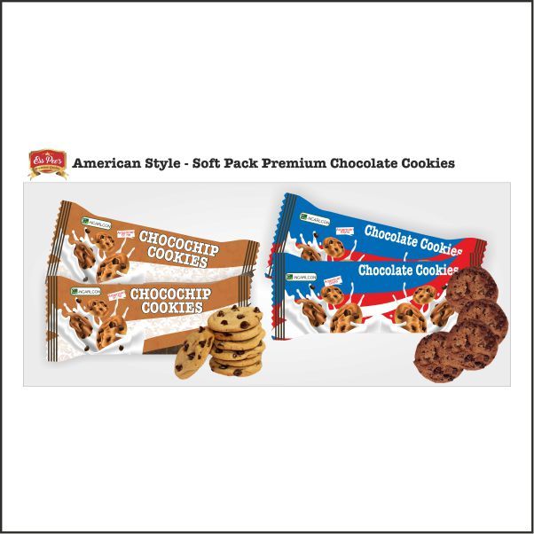 Choco-chunk Cookies - Soft Round Biscuits Packed In Strong Box | Handmade, Rich Chocolate & Fruity Flavor With Sweet Taste, Perfect Family Snack