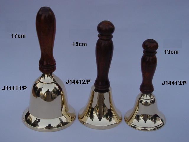 Brass Bell With Metal Bird Father Handle Good Quality