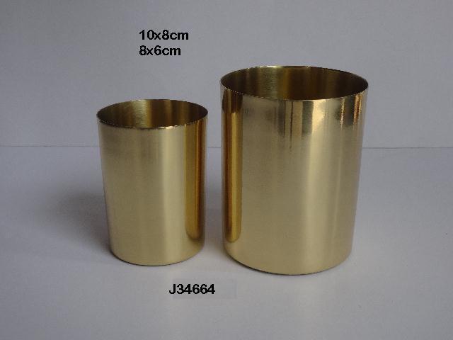 Brass Copper Vessels For Candles Copper Votive