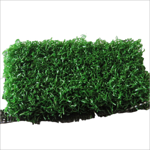 Cricket Artificial Turf Pitch 10 Mm - Pp Material, 2 M Width, Green Color, 12.5 M Roll Length, 15 Mm Pile Height, 8200 Dtex, Double Layer Backing