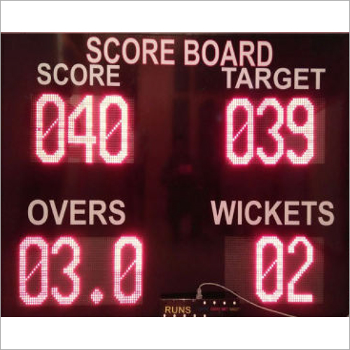 Led Cricket Score Board 6ft X 4ft