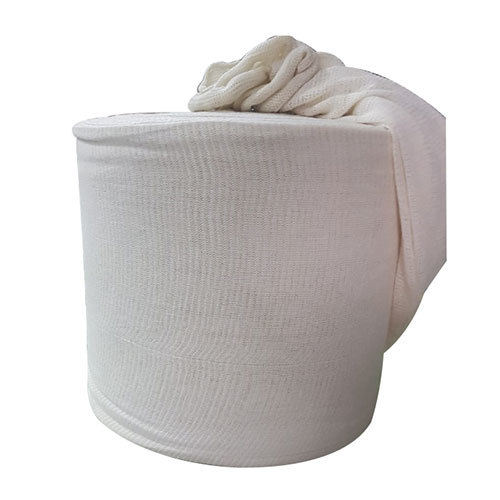 White Mutton Cloth - Cotton Material, Knitted Pattern, White Color | Customizable Weight Options For Versatile Use