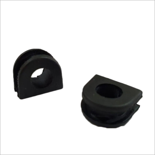 ब्लैक रबर ग्रोमेट व्यास: कस्टम मेड उत्पाद उपलब्ध मिलीमीटर (मिमी)