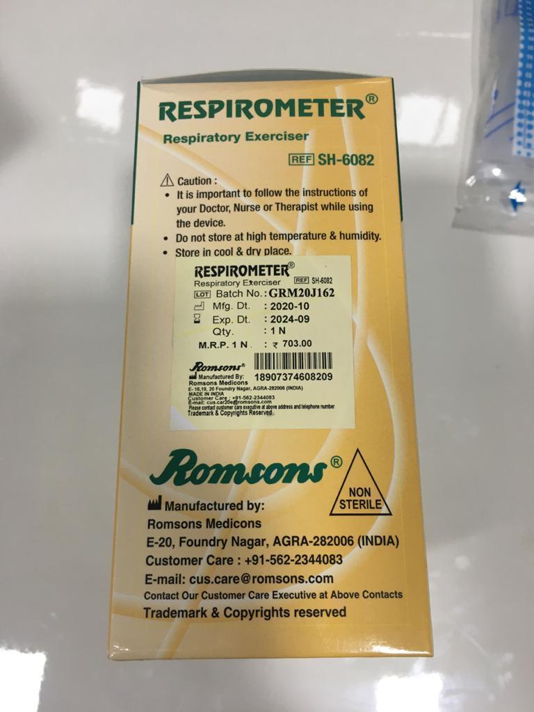 Romsons Respirometer Recommended For: All Age
