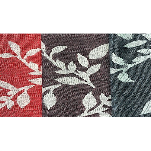 पॉलिएस्टर कॉटन जैक्वार्ड फैब्रिक 170 जीएसएम