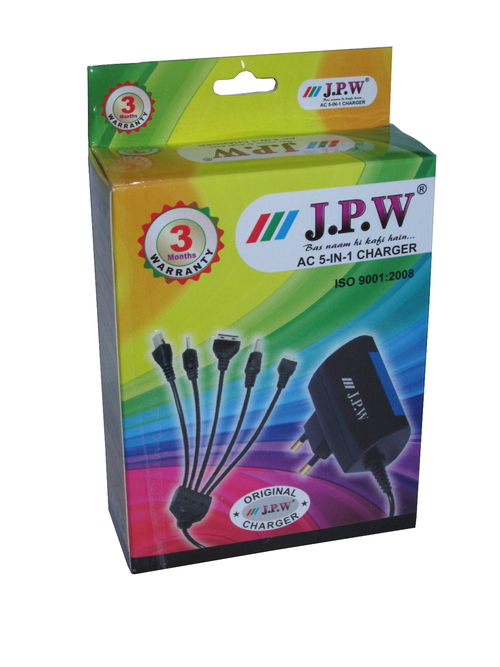 मल्टी प्लग मोबाइल चार्जर