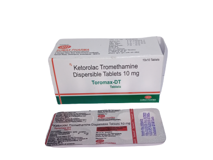 Ketorolac Tromethamine Dispersible Tablets - Nonsteroidal Anti-Inflammatory Drug, Short-Term Pain Relief for Adults, Dosage as Prescribed by Doctor
