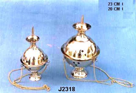 Brass Incense Burner Cone