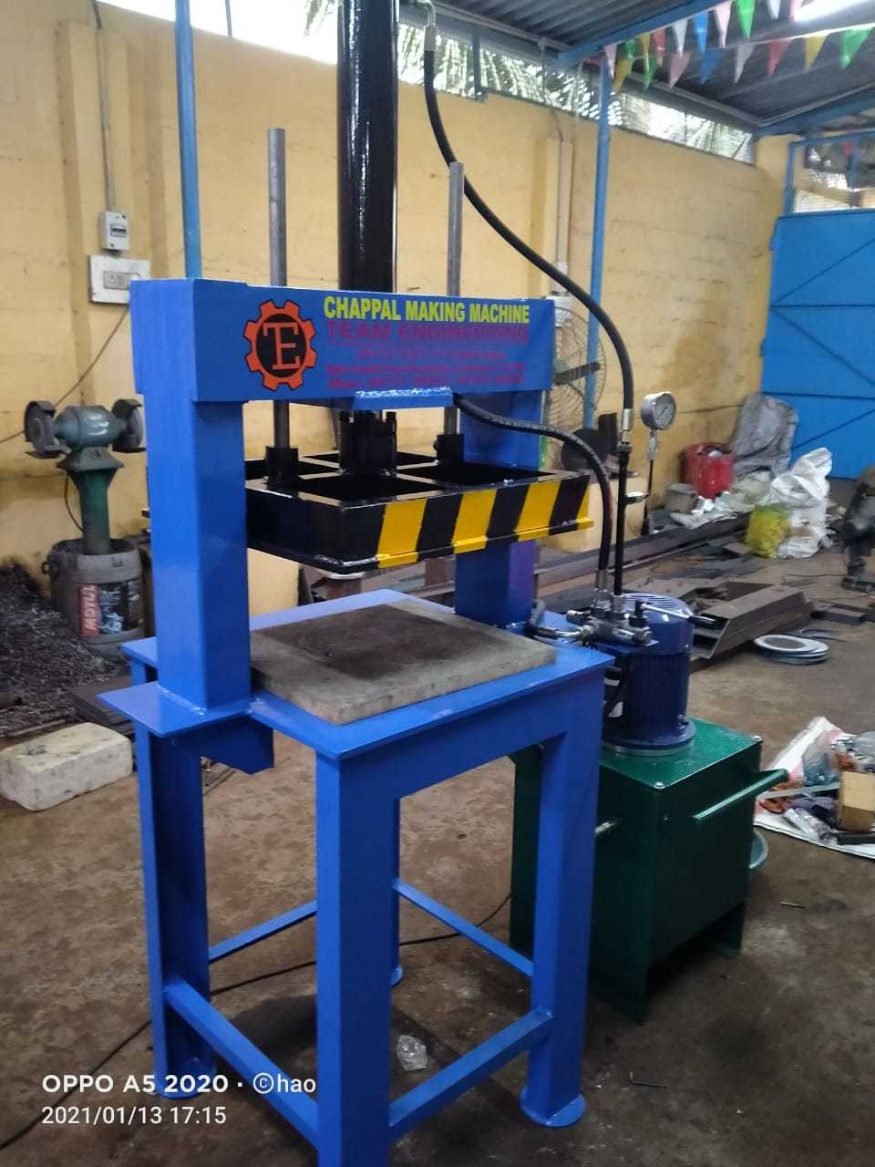 Low Noice Chappal Making Machine
