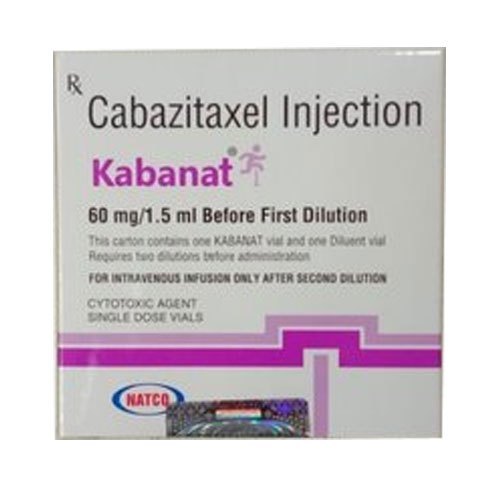 Plastic Cabazitaxel Injection