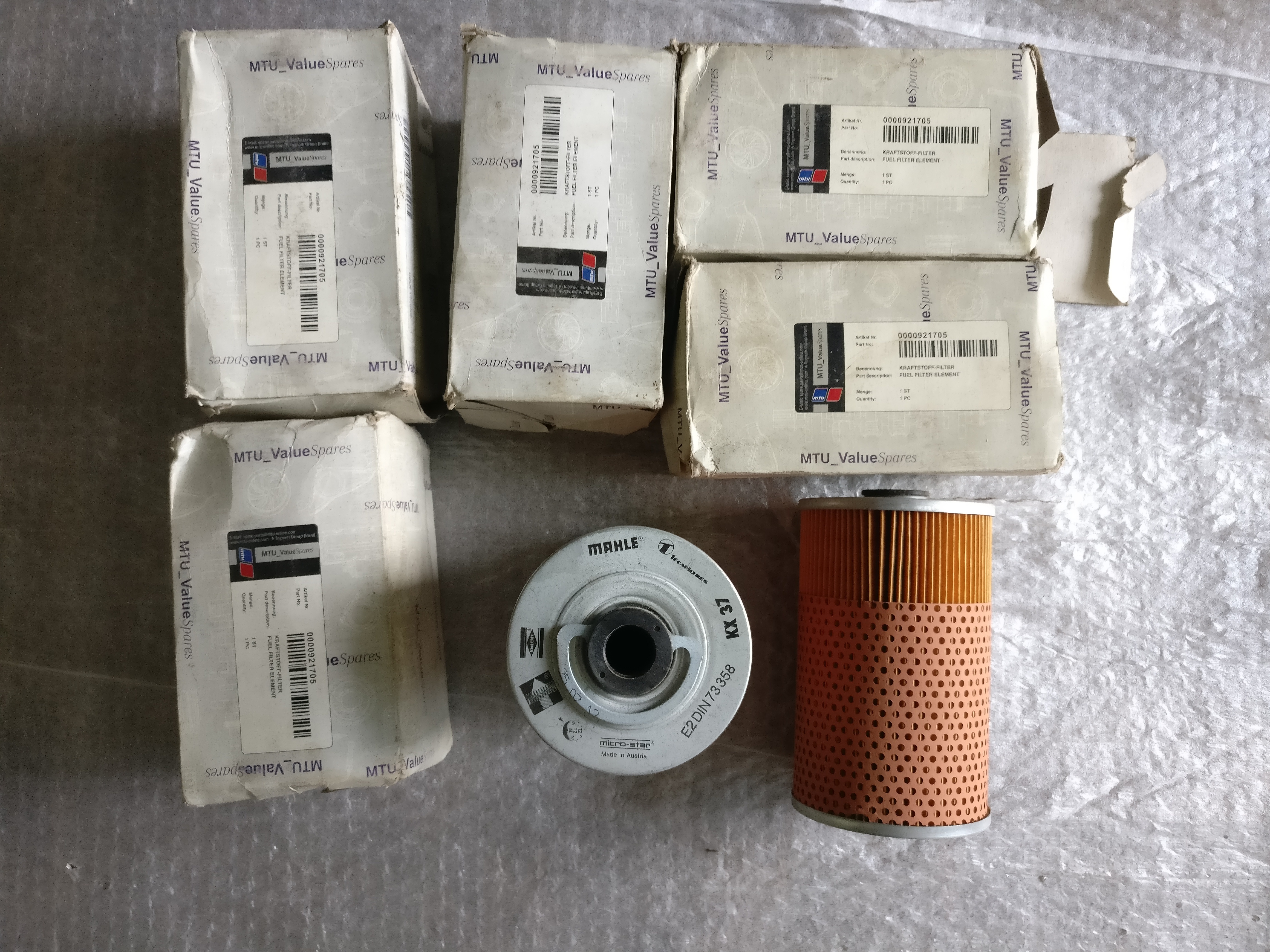 Mtu 396 Spare Parts - Application: Earth Movers And Marine Engines