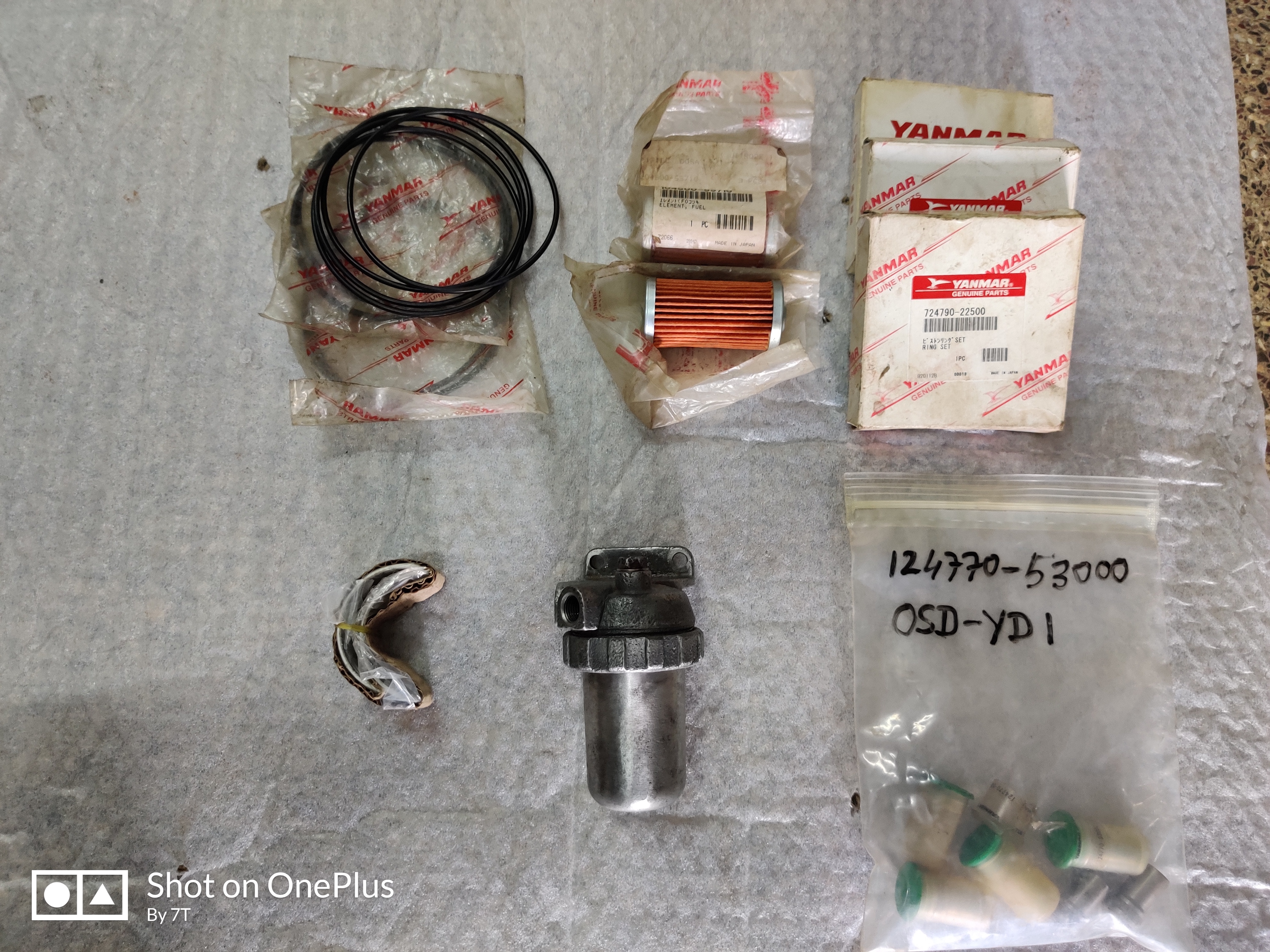 Yanmar 3qm Spare Parts - Application: Boat Engine
