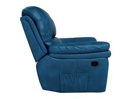 Mackenzie Recliner Blue No Assembly Required