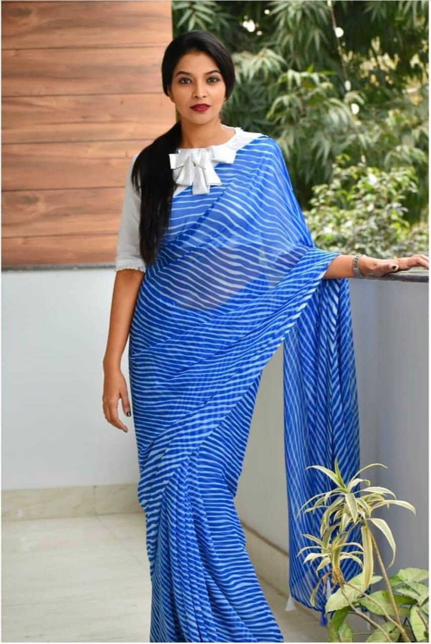 Multi Colour Ladies Fancy Saree