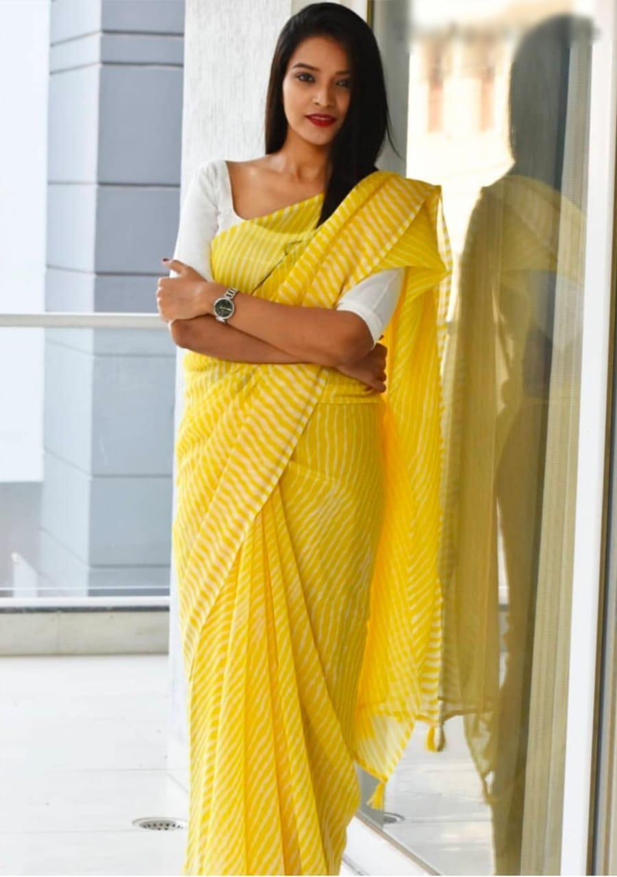 Multi Colour Ladies Fancy Saree