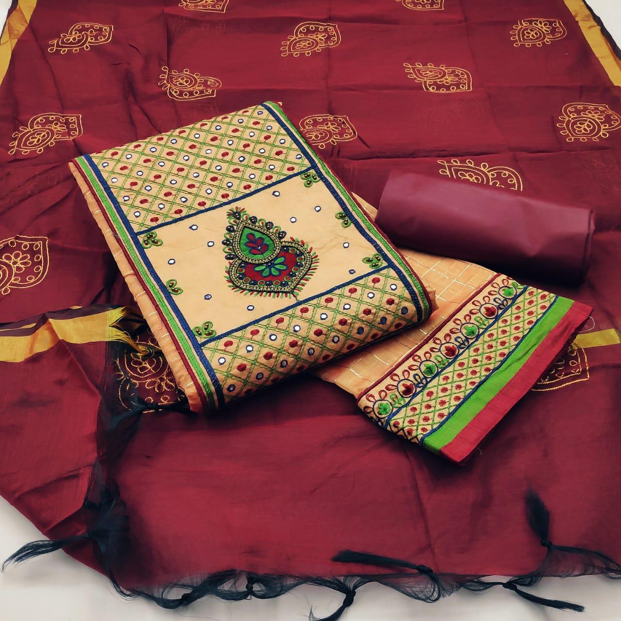Indian Khatli Work Suit