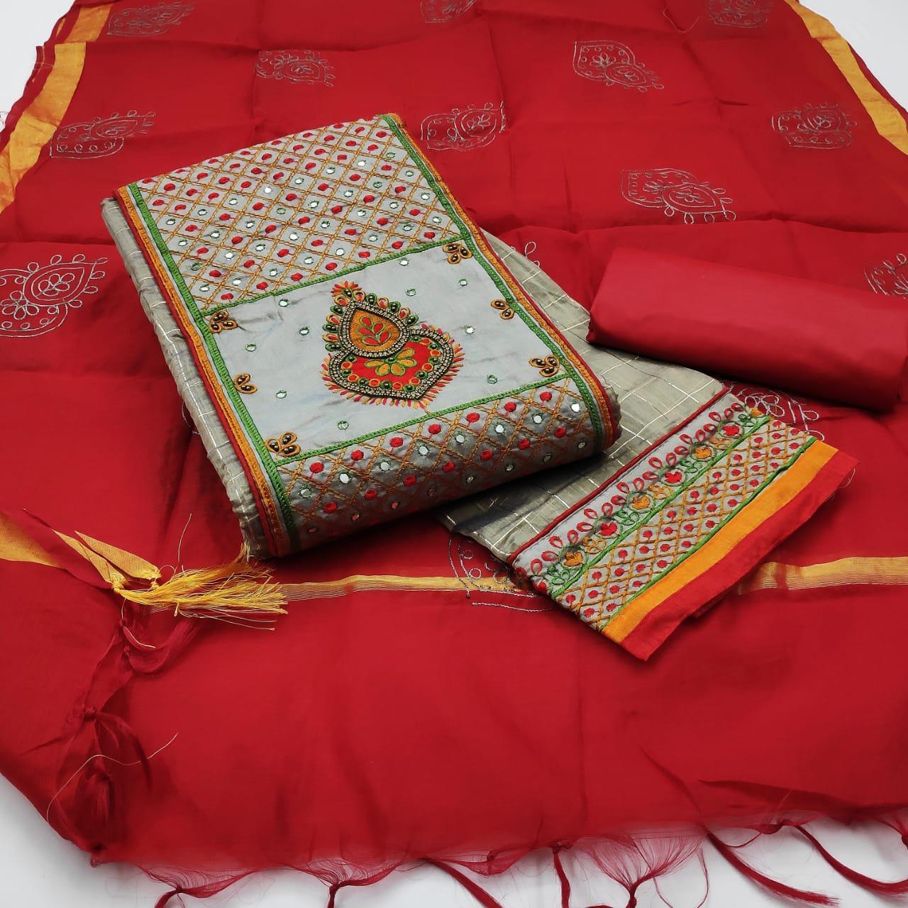 Indian Khatli Work Suit