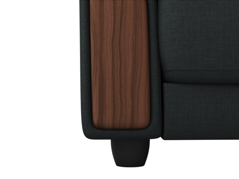 Plum L Shaped Sofa No Assembly Required