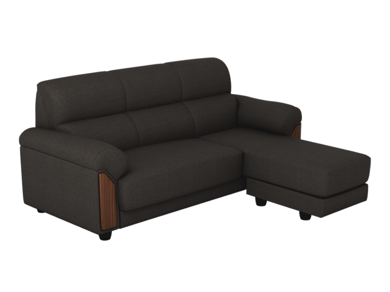 Plum L Shaped Sofa No Assembly Required
