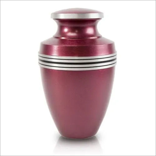 Light Pink Brass Avelon Urn