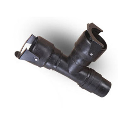 Complete HDPE Tee - Welding And Fusion With Clamp