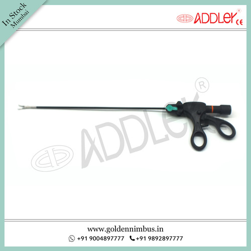 ADDLER Laparoscopic Bipolar Maryland 5mm - Steel, 5 x 5 x 10 Inch, Forceps Type | Semi-Automatic, Portable, Waterproof, 500 Grams