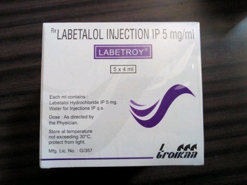 प्लास्टिक लेबेटालोल इंजेक्शन