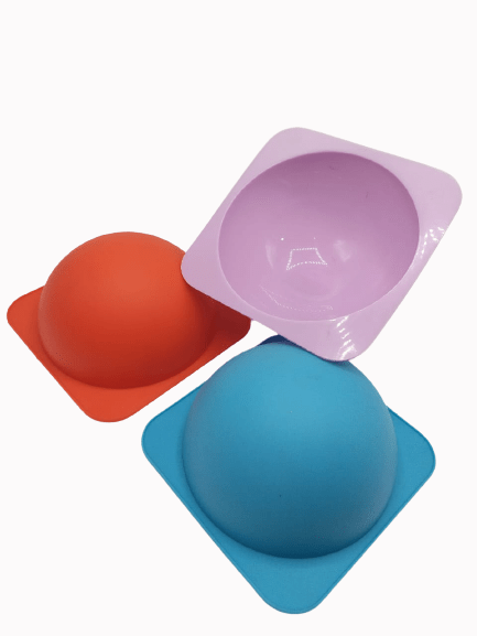 Round Pinata - Silicone, 17 X 17 X 8 Cm | Random Shade, Ideal For Kitchen Use