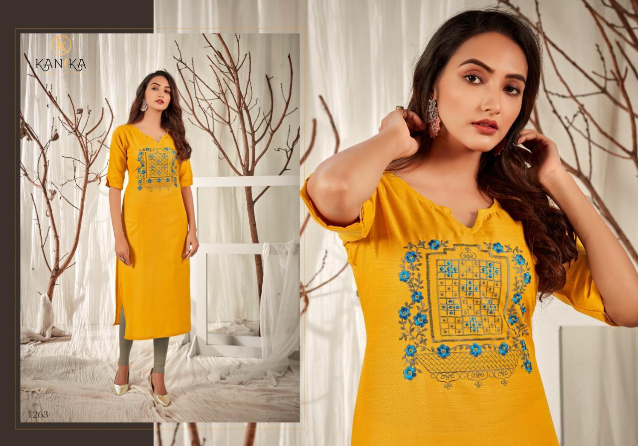 Aditi Vol 8 Rubby Silk With Embroidery Work Kurtis - Rubby Silk, Sizes M To 5xl, 10 Elegant Designs | Embroidered Pattern, 3-4th Sleeve Style, Versatile For All Seasons