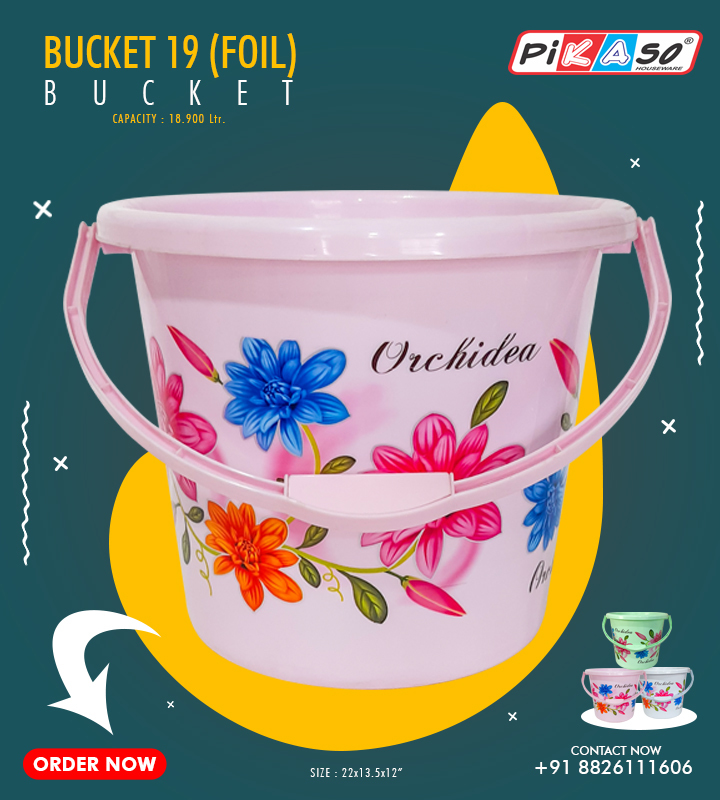 Bucket 19 (Foil) - Color: White