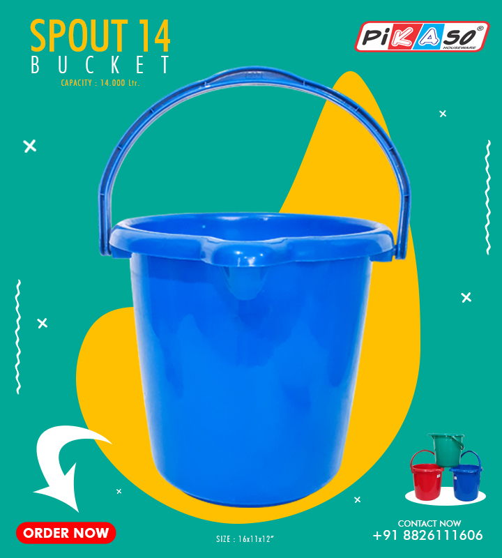 Soput 14 Bucket - Color: Red
