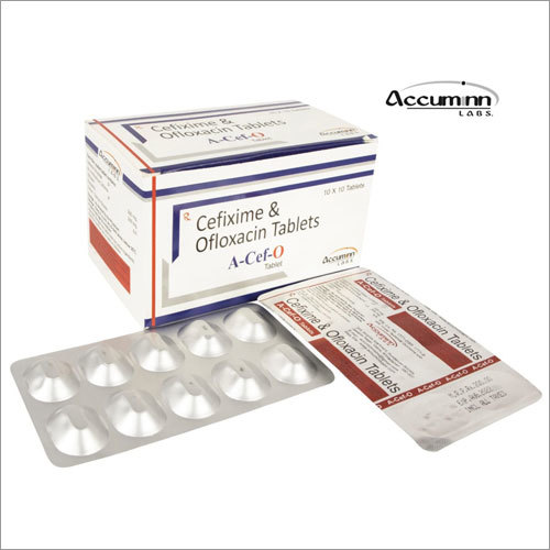 Cefixime And Ofloxacin Tablets