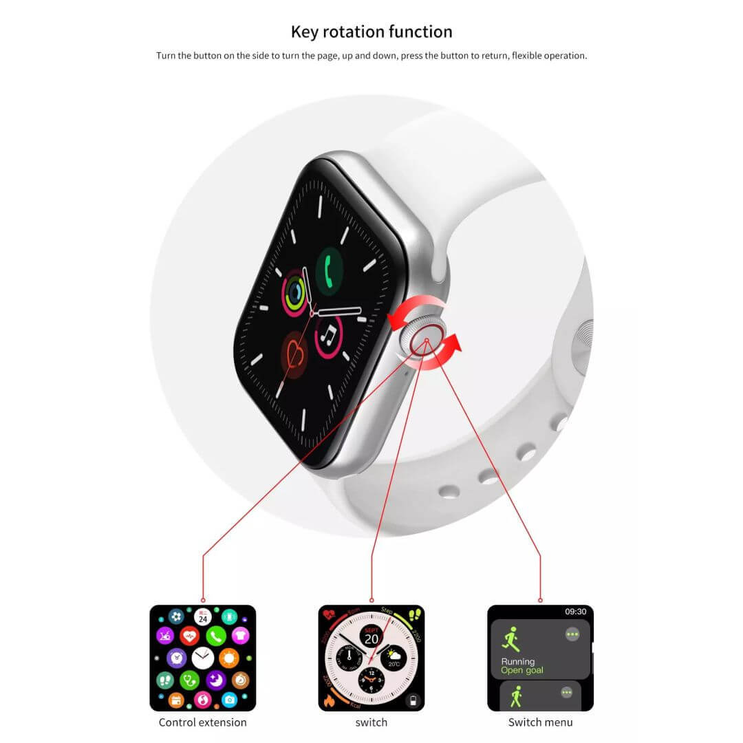 T55 Smart Watch With Dual Belt
