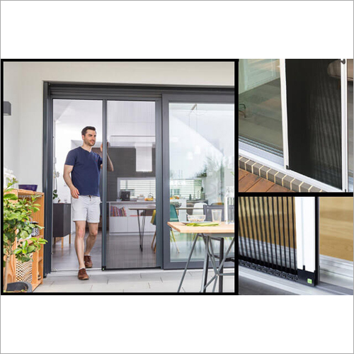 UPVC Sliding Doors - Customizable Dimensions, Black Tempered Glass | Aluminium, Wood, UPVC Frame, 1 Year Warranty, Professional Installation