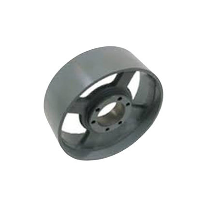 Flat Belt Pulleys - Grey Cast Iron, Size Range 63-630 mm, Color Options: Black, Red, Blue, 10000 Tons/Year Capacity, Automatic Tension Correction Feature, Warranty: 1 Year