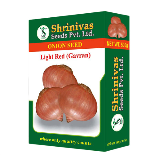 ऑर्गेनिक लाइट रेड गवरान प्याज का बीज