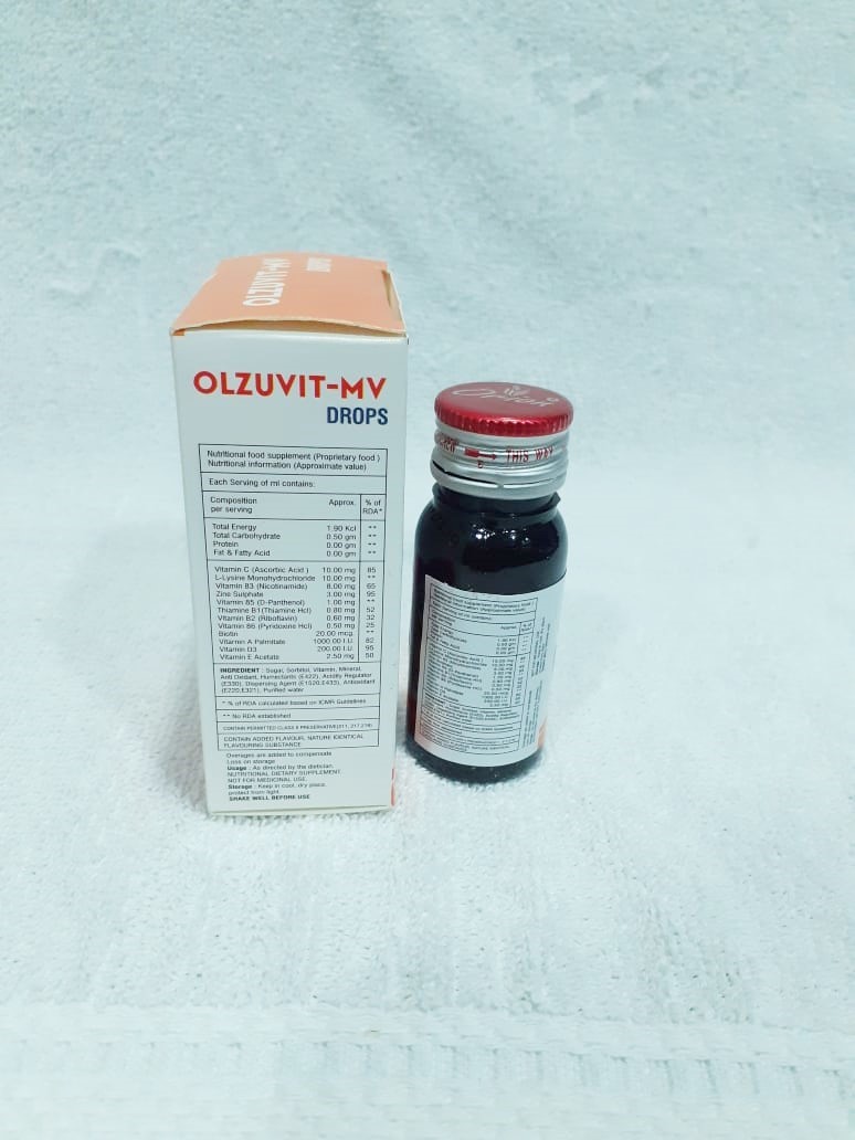 Multivitamin ,Zinc With Vitamin-c Drop