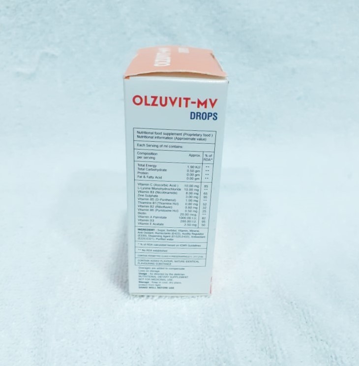 Multivitamin ,Zinc With Vitamin-c Drop