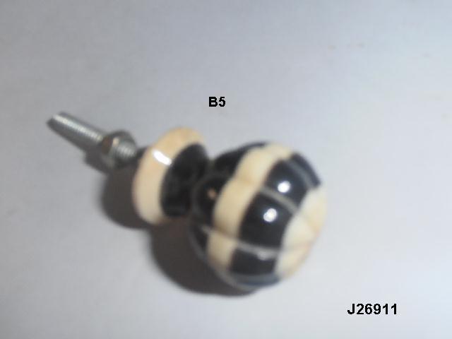 Black And White Bond Made Door Knob Good Quality