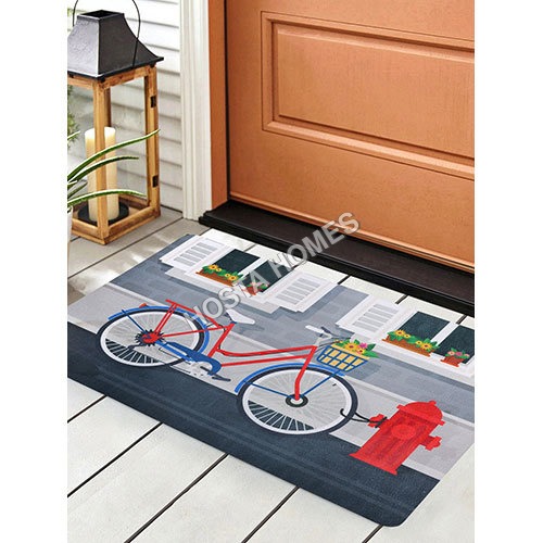 होस्टा होम्स द्वारा एंटी स्किड डिजिटली प्रिंटेड डोर मैट