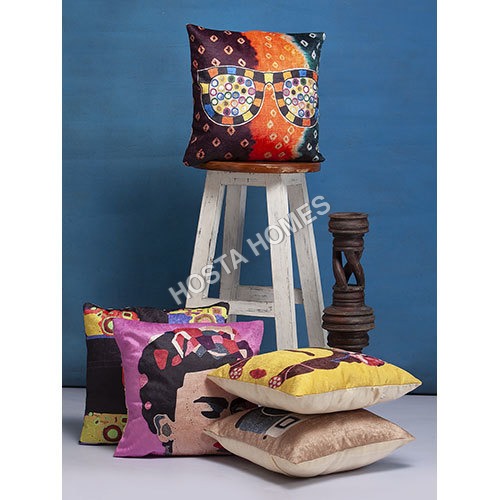 Geometric Printed Cushion Cover  By Hosta Homes