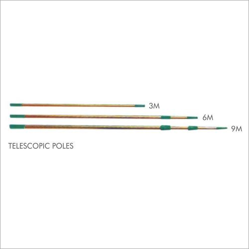 Telescopic Poles - Durable Aluminum, Adjustable Length 6-20 Feet, Lightweight and Portable