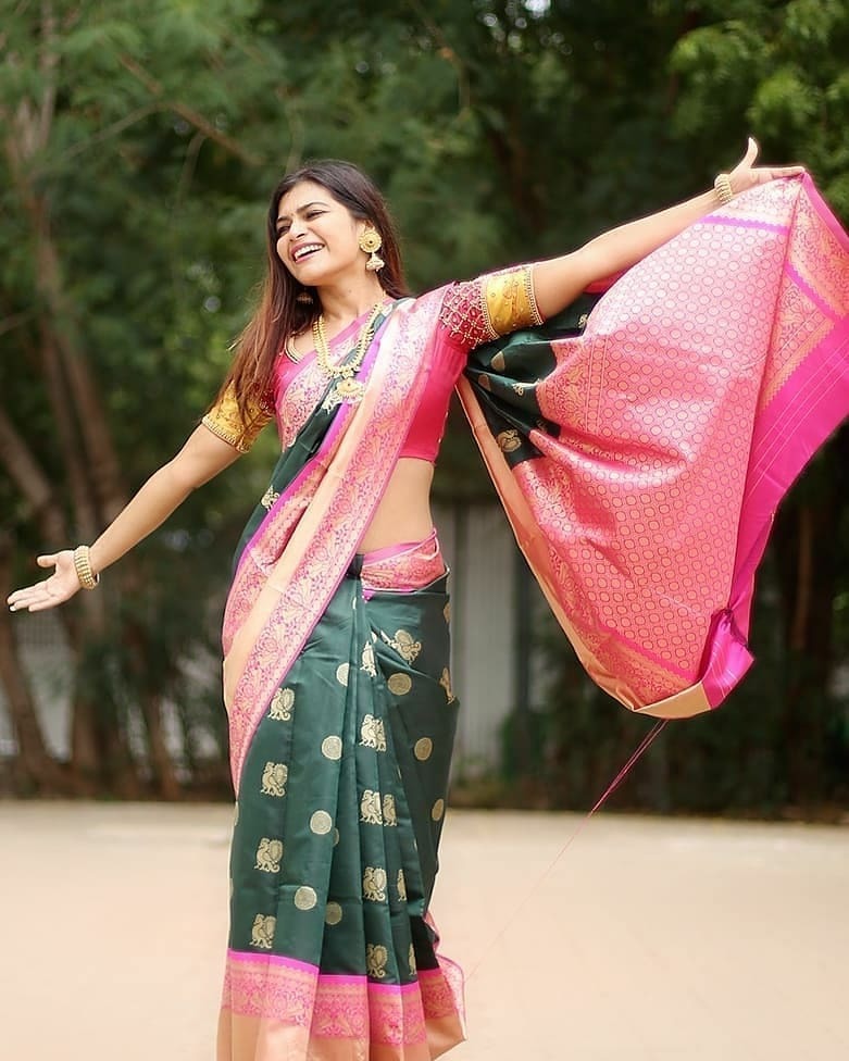 Multi Colour Ladies Fancy Saree