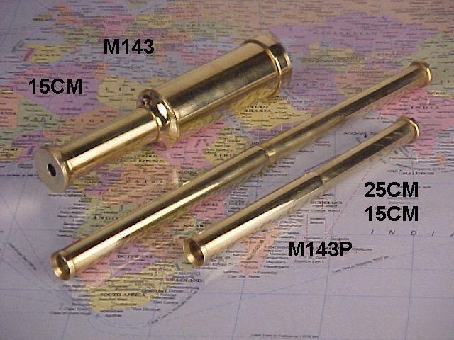 Brass Telescope On Stand