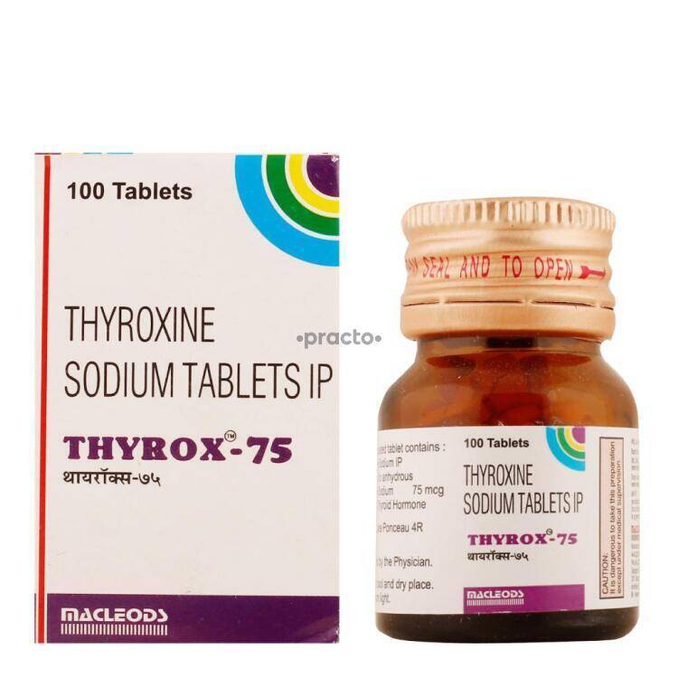 Thyroxine Tablets General Medicines