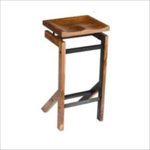 Wooden Brown Bar Stool