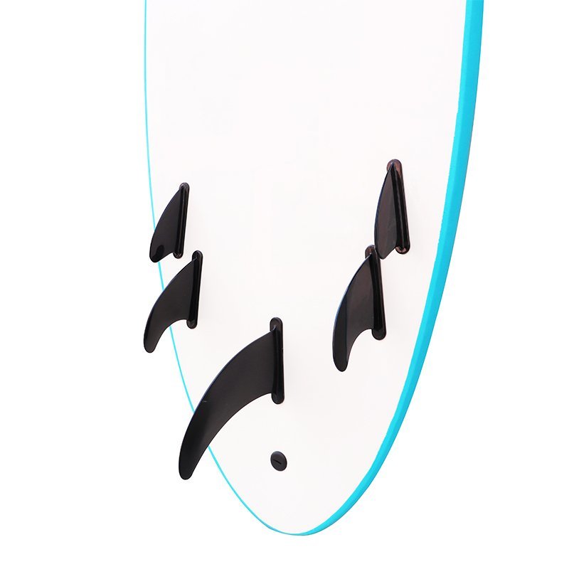 Surfboard - Eps Foam, 8ft6in Sup Size For Children & Lightweight Adults | Full Eva Deck, Carbon Fiber Rails Protection, Waterproof And Quick Dry Features