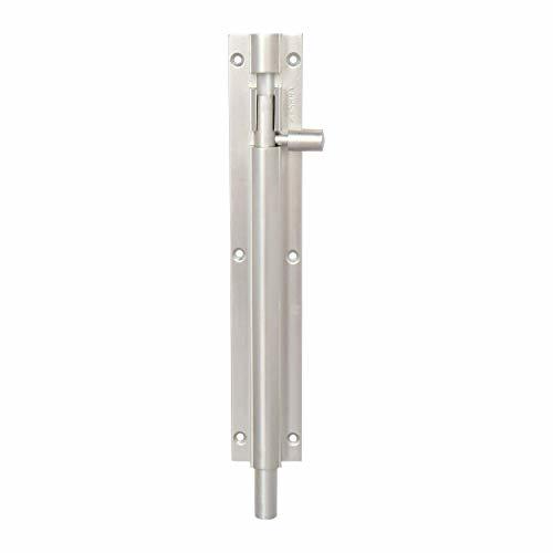 Aluminium Tower Bolt - Matt Bright Finish, Riveted Mounting, Is Standard, 150-300mm | Ideal For Securing Doors, Gates, Windows - Durable & Corrosion Resistant